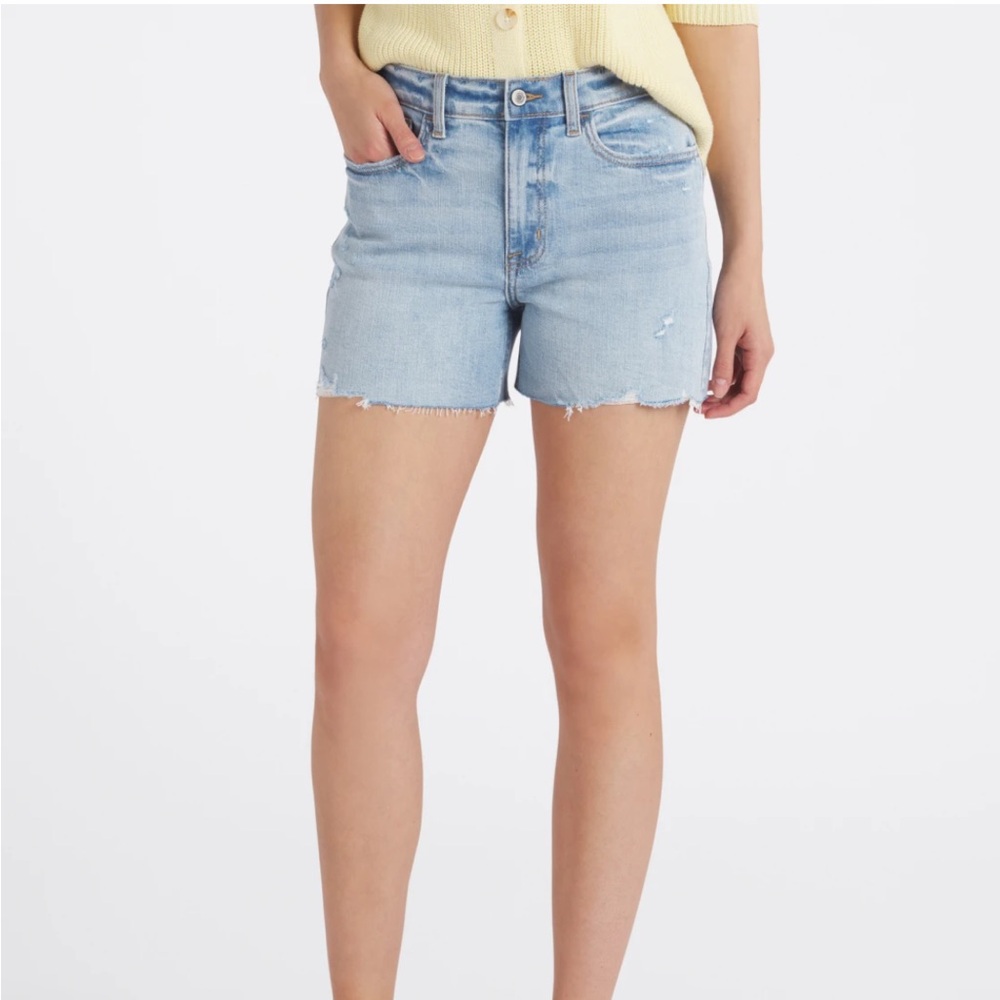 NWT! STUDIO BLUE Zack High Rise Relaxed Short 4"